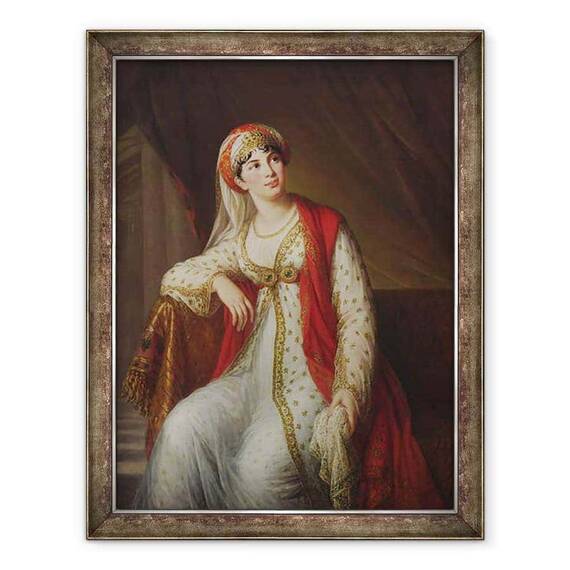 Tablou inramat - Elisabeth Louise Vigee-Lebrun - Madame Giuseppina Grassini 1773-1850 in rolul lui Zair - - Roveli