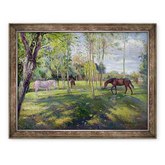 Tablou inramat - Timothy Easton - in Paddock Prectoriu - - Roveli