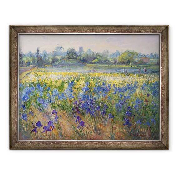 Tablou inramat - Timothy Easton - Blue Haze la Burgate - - Roveli
