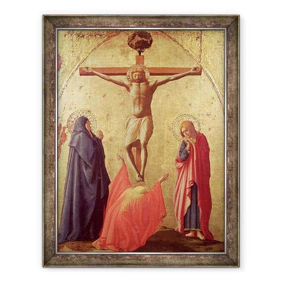 Tablou inramat - Tommaso Masaccio - Crucifixion - - Roveli