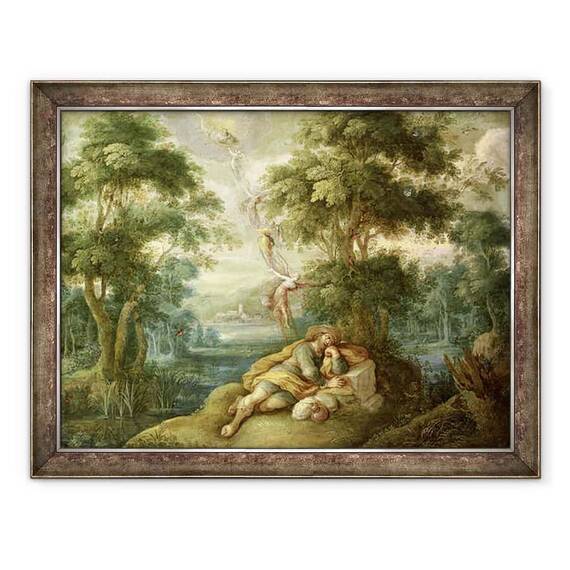 Tablou inramat - Frans II Francken - Visul lui Iacov - - Roveli