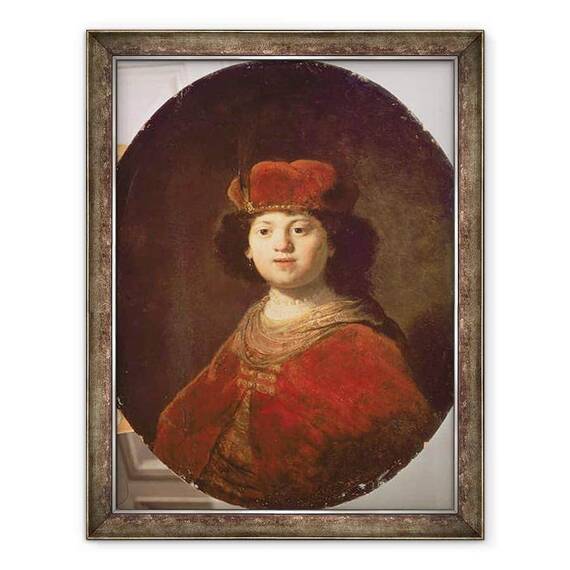 Tablou inramat - Rembrandt Harmensz van Rijn - Portretul unui Baiat - - Roveli