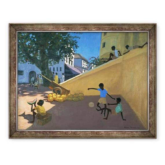 Tablou inramat - Andrew Macara - Pepeni de apa, Lamu, Kenya - - Roveli