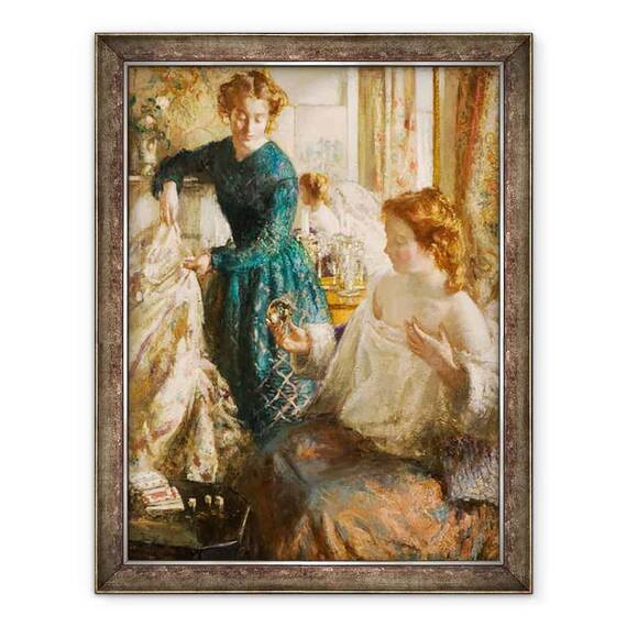 Tablou inramat - Henry Tonks - Gazerele de Cristal - - Roveli