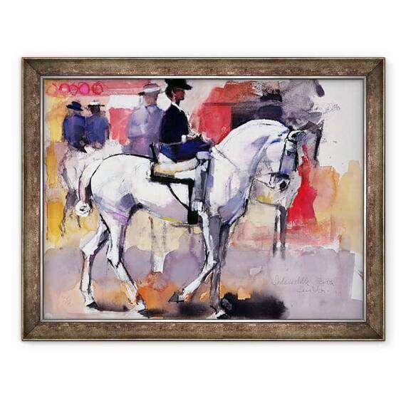 Tablou inramat - Mark Adlington - sa laterala la Feria de Sevilla - - Roveli