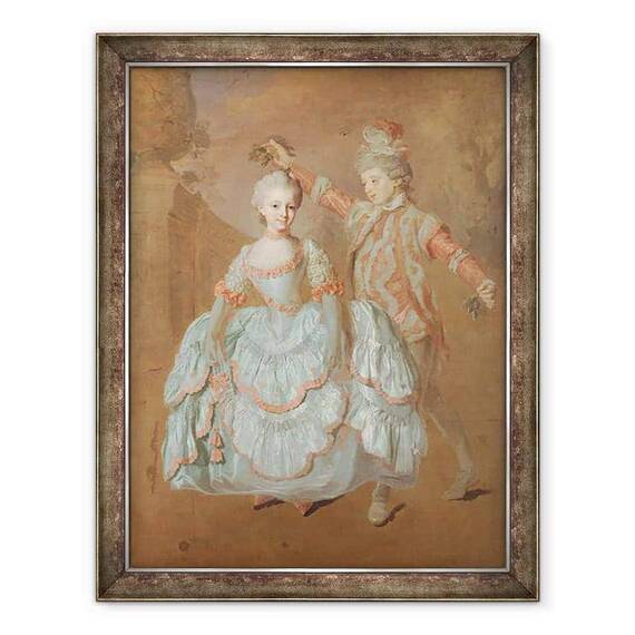 Tablou inramat - Lorens the Younger Pasch - Copii dansatori - - Roveli