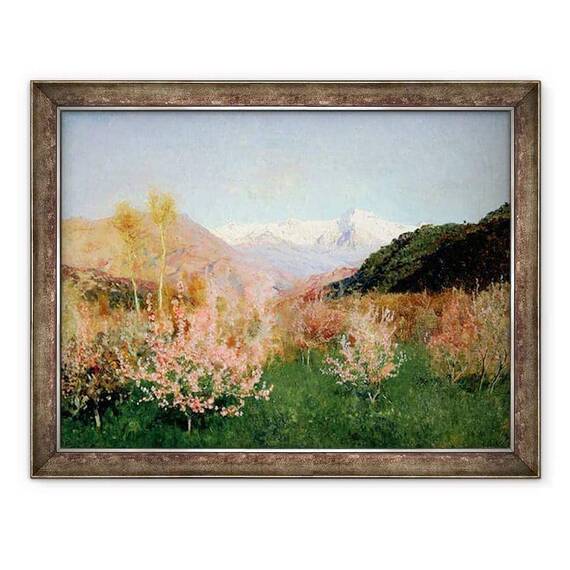 Tablou inramat - Isaak Ilyich Levitan - Primavara in Italia - - Roveli