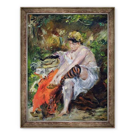 Tablou inramat - Lovis Corinth - Dupa inot - - Roveli