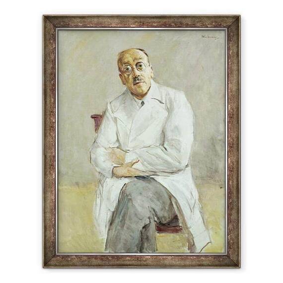 Tablou inramat - Max Liebermann - Chirurgul, Ferdinand Sauerbruch - - Roveli