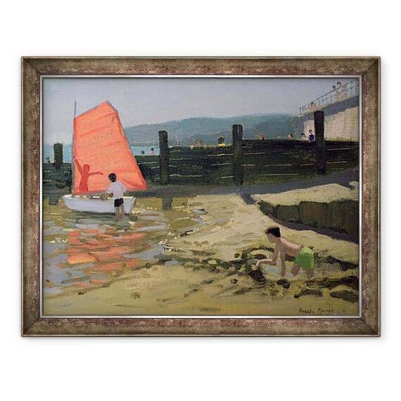 Tablou inramat - Andrew Macara - Navigare Rosie - - Roveli