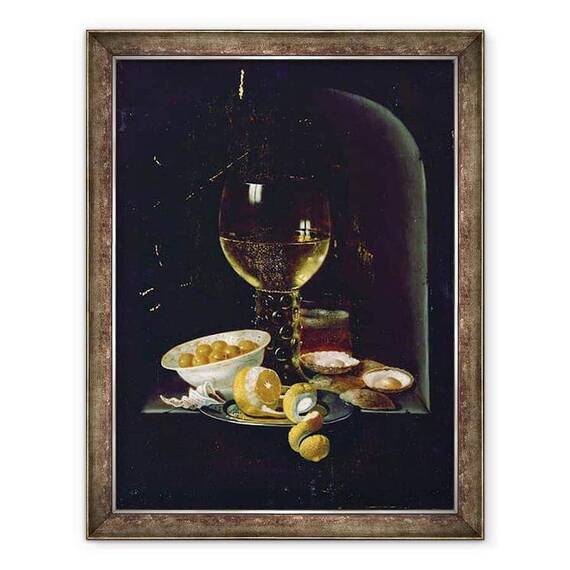 Tablou inramat - Pieter Claesz - Natura moarta - - Roveli