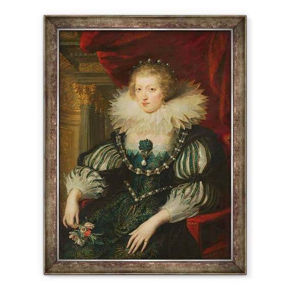 Tablou inramat - Peter Paul Rubens - Anne de Austria - - Roveli