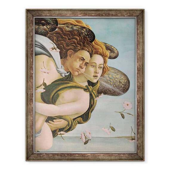 Tablou inramat - Sandro Botticelli - Nasterea lui Venus detaliu - - Roveli