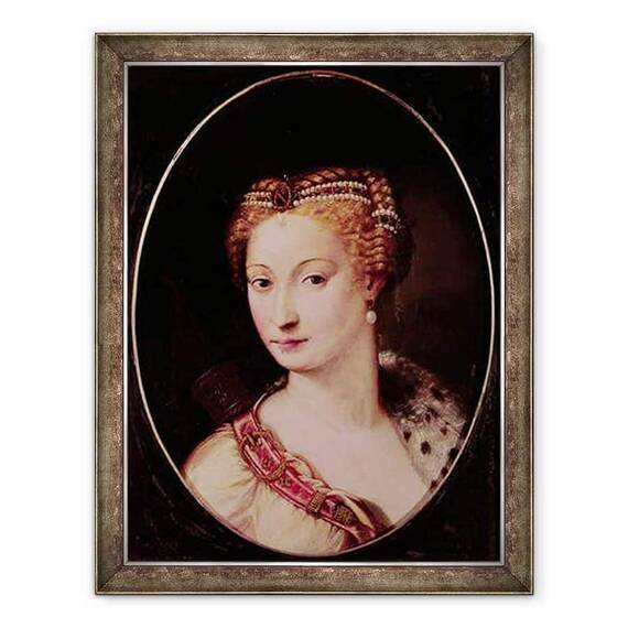 Tablou inramat - Francesco Primaticcio - Diane de Poitiers 1499-1566 - - Roveli