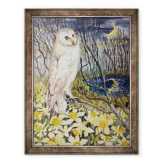 Tablou inramat - Joan Thewsey - Bufnita - - Roveli