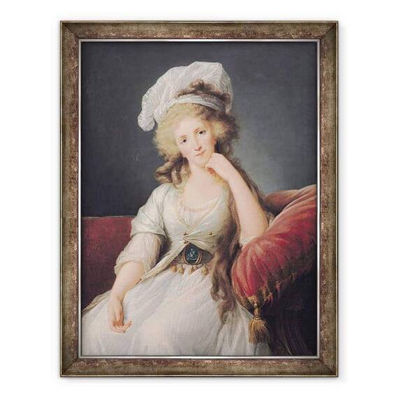 Tablou inramat - Elisabeth Louise Vigee-Lebrun - Louise-Marie Adelaide - - Roveli