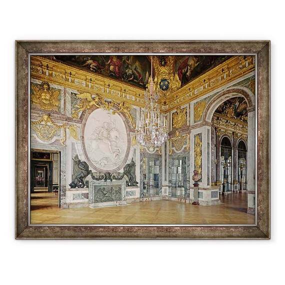 Tablou inramat - Jules Hardouin Mansart - Salonul de la Guerre Sala de Razboi 1678-84 - - Roveli