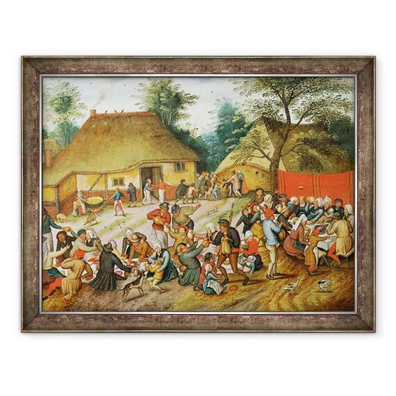 Tablou inramat - Pieter Brueghel the Younger - Sarbatoarea de - - Roveli