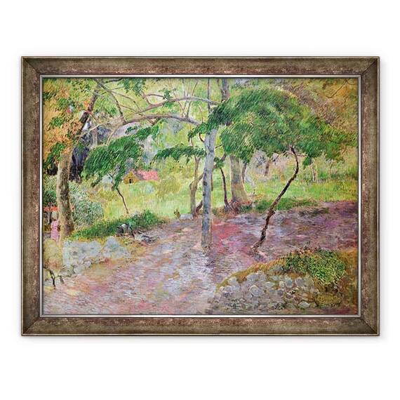 Tablou inramat - Paul Gauguin - Peisaj tropical, Martinica - - Roveli