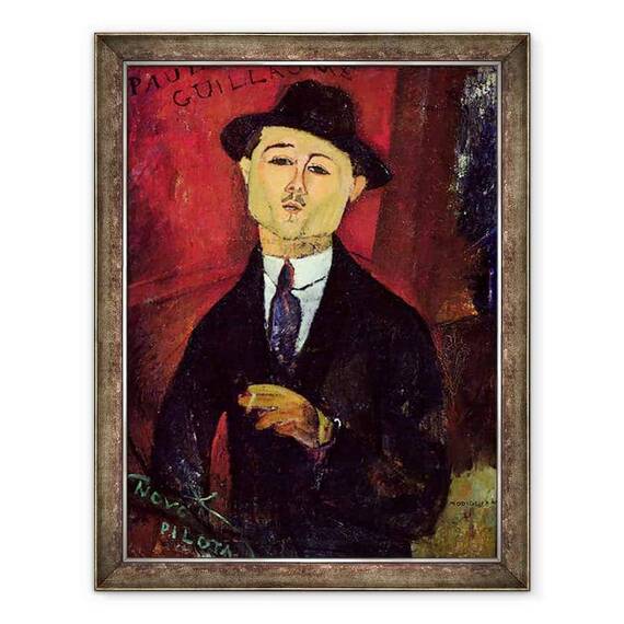 Tablou inramat - Amedeo Modigliani - Paul Guillaume 1893-1934 Novo Pilota - - Roveli