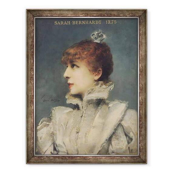Tablou inramat - Louise Abbema - Sarah Bernhardt 1844-1923 1875 - - Roveli