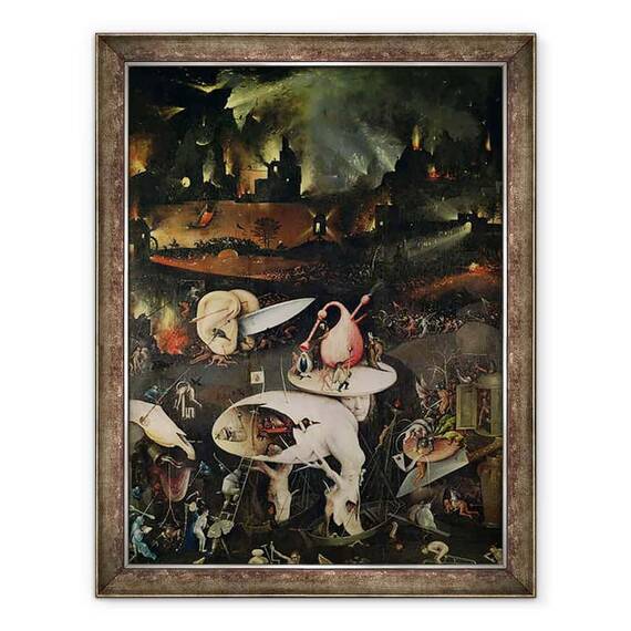 Tablou inramat - Hieronymus Bosch - Gradina deliciilor Pamantesti VI - - Roveli