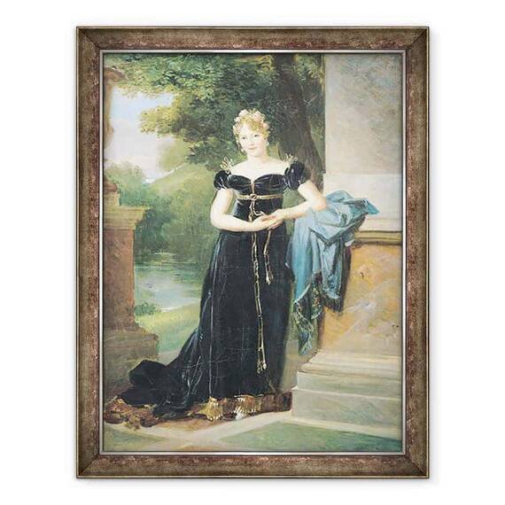 Tablou inramat - Baron Gerard, Francois Pascal Simon - Portret De Marie Laczinska 1786-1817 Contesa Walewska - - Roveli