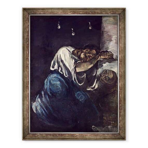 Tablou inramat - Paul Cezanne - La Madeleine sau La Douleur - - Roveli
