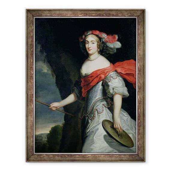 Tablou inramat - Charles Beaubrun - La Grande Mademoiselle - - Roveli