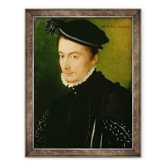 Tablou inramat - Francois Clouet - Hercule-François, Duce de Alencon - - Roveli