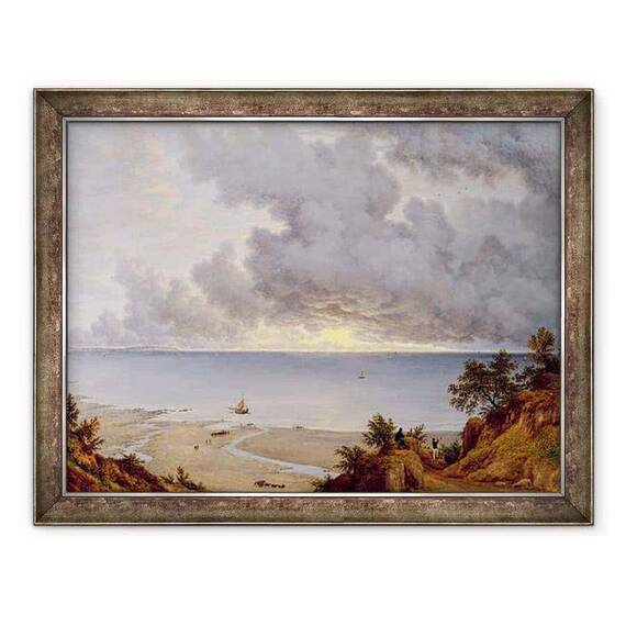 Tablou inramat - John Glover - Vedere din Shanklin, Insula Wight - - Roveli