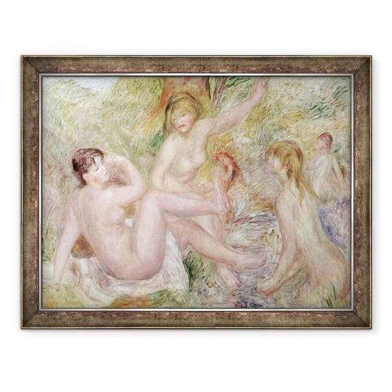 Tablou inramat - Pierre Auguste Renoir - Studiu pentru scaldari mari - - Roveli