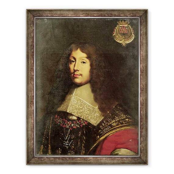 Tablou inramat - Theodore Chasseriau - Portret De Francois VI 1613-80 Duce de La Rochefoucauld - - Roveli