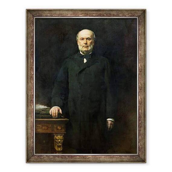 Tablou inramat - Leon Joseph Florentin Bonnat - Portret De Jules Grevy 1807-91 1880 - - Roveli