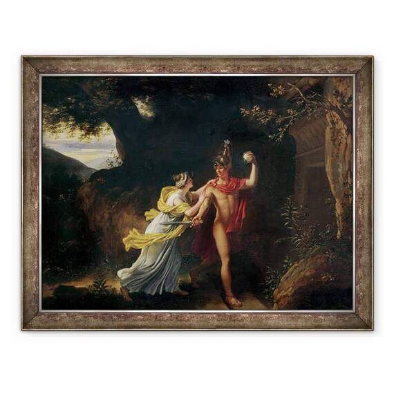 Tablou inramat - Jean-Baptiste Regnault - Ariadna si Tezeu - - Roveli