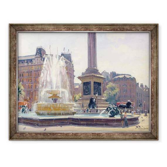 Tablou inramat - Julian Barrow - Trafalgar Square I - - Roveli