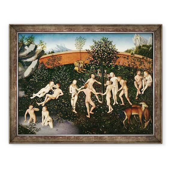 Tablou inramat - Lucas Cranach the Elder - Epoca de Aur - - Roveli