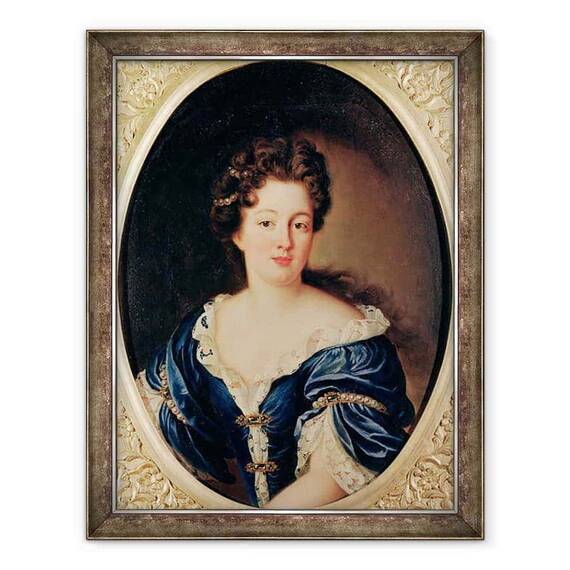 Tablou inramat - Pierre Mignard - Portret De Marie-Anne Mancini 1646-1714 Printesa Colonna - - Roveli