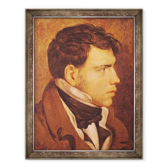Tablou inramat - Jean Auguste Dominique Ingres - Portretul unui Tanar - - Roveli