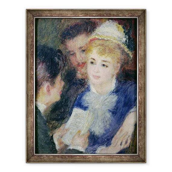 Tablou inramat - Pierre Auguste Renoir - Citirea rolului - - Roveli