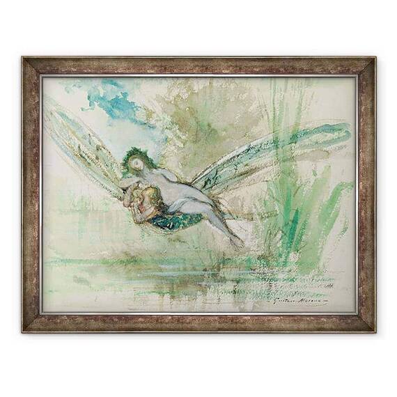 Tablou inramat - Gustave Moreau - Libelula - - Roveli