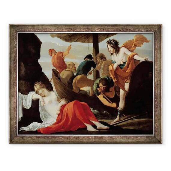 Tablou inramat - Louis Le Nain - Bacchus descoperind Ariadne pe Naxos - - Roveli