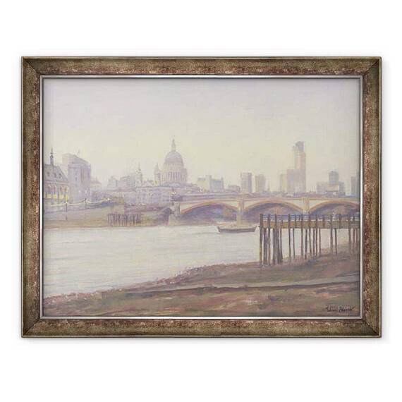 Tablou inramat - Julian Barrow - Bankside - Dusk - - Roveli