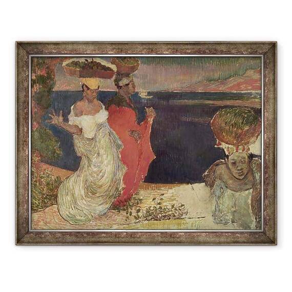 Tablou inramat - Charles Laval - Peisaj in Martinica - - Roveli