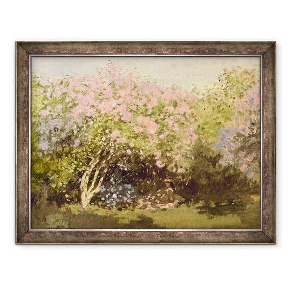 Tablou inramat - Claude Monet - Liliac in Soare - - Roveli
