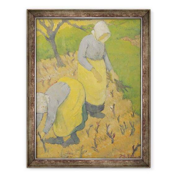 Tablou inramat - Paul Serusier - Femeile din podgorie - - Roveli