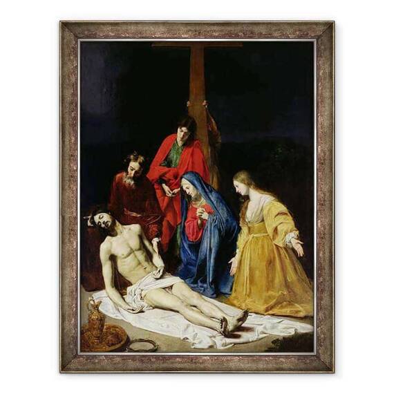 Tablou inramat - Nicolas Tournier - Coborarea de pe cruce - - Roveli