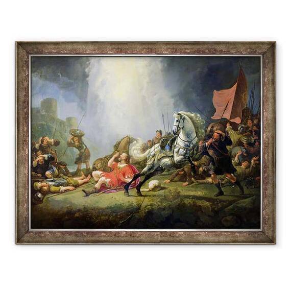 Tablou inramat - Aelbert Cuyp - Convertirea Sfantului Pavel sau - - Roveli
