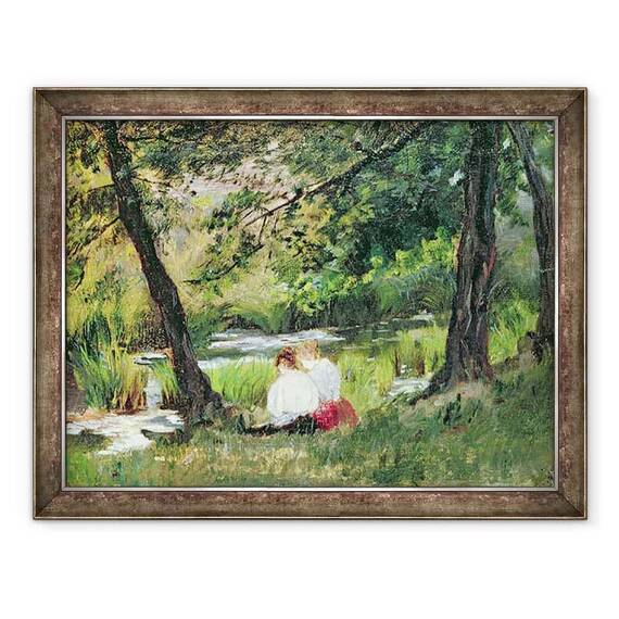 Tablou inramat - Mary Stevenson Cassatt - Femei cu doua scaune - - Roveli