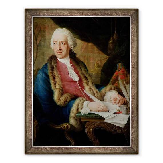 Tablou inramat - Louis Gabriel Blanchet - Portretul unui Gentleman - - Roveli
